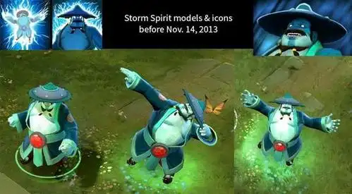 dota2早期设计的灵魂作品你能认出几个来