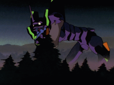 新世纪福音战士第十四使徒力天使被初号机吞噬的超强怪物