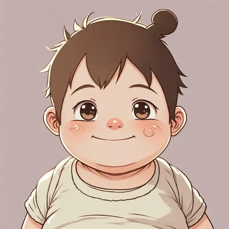 小胖孩头像也太可爱了吧93 肉嘟嘟的小胖孩头像来啦,胖嘟嘟的脸蛋谁