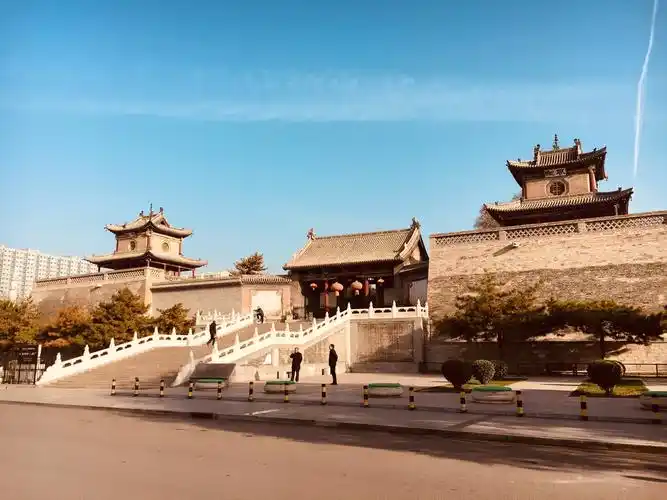 上党门古老的速筑风茂代表,古老历代衙门办公场地.