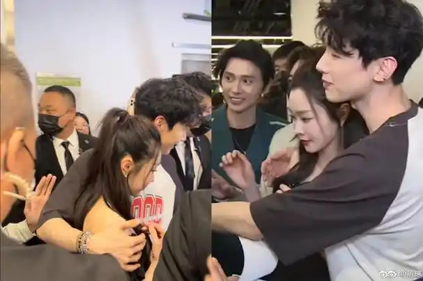 白敬亭宋轶《长风渡》传热恋,首次公开合体,男友力max护她入怀