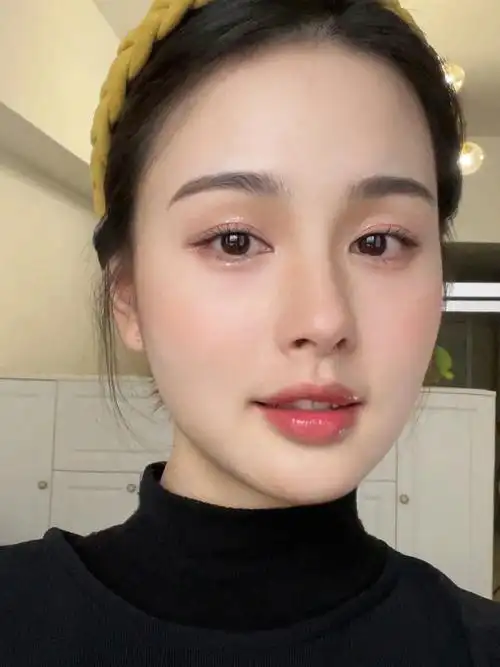 氧气美女妆清透淡妆思路