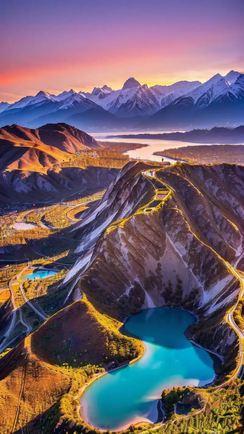 那就快来试试这些山水风景壁纸吧!