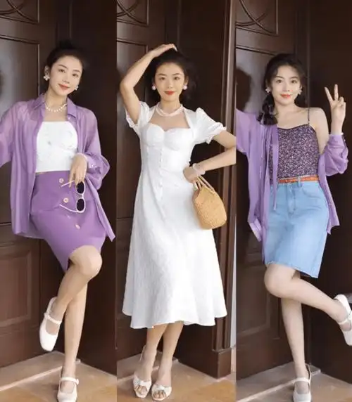 春夏这4个颜色穿搭显气质又超上镜,胖瘦皆宜拍照很出片