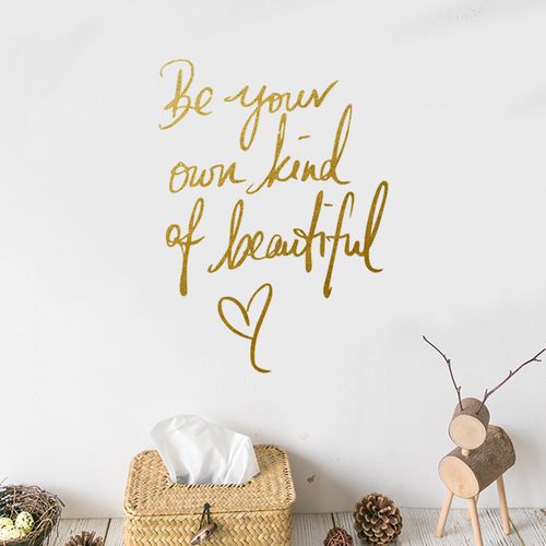 特价北欧ins墙贴卧室英文