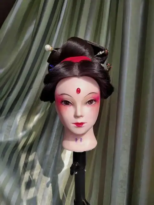 汉服发型记录no8宋仕女云鬓束发造型