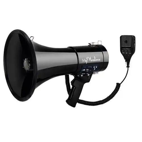 便携式 megaphone bullhorn 20 瓦电源红色扩音器扬声器声音和警报器