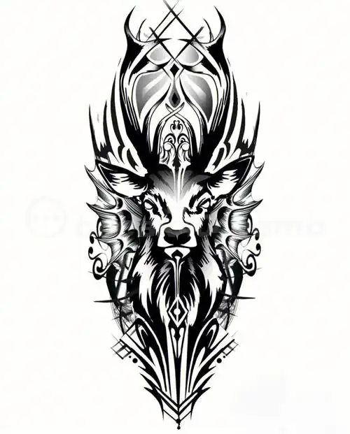 9张欧美花臂纹身手稿