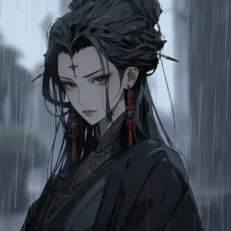 邪神|古风头像.#古风 #二次元 #御姐 #优质头像 #ai - 抖音