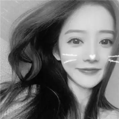 头像女ins高级质感黑白真人图片_女生头像_头像屋