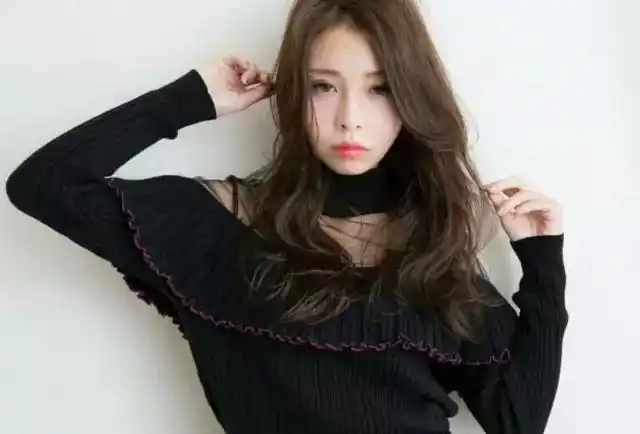 自然风格烫发发型