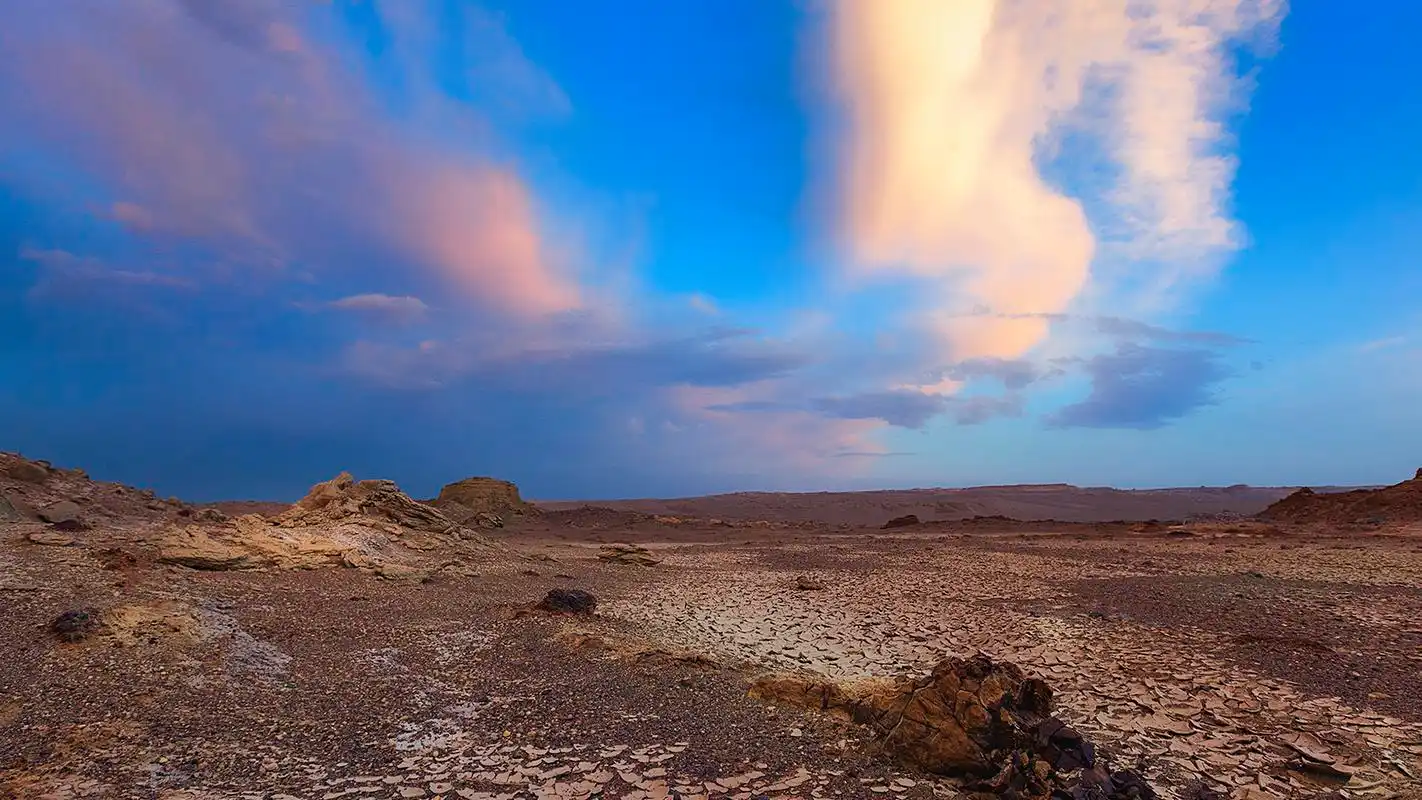 新疆罗布泊风景摄影高清宽屏壁纸