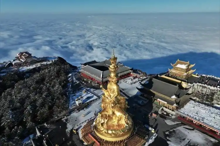 看雪 滑雪 玩雪,峨眉山冬季雪景大片预告!-腾讯新闻