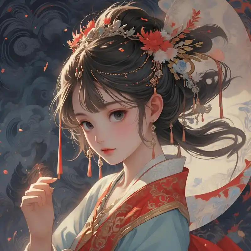 2024年龙年国潮头像9395 宝子们,新年新气象!