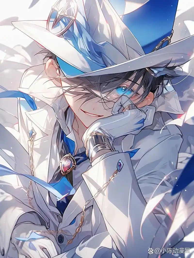 mid journey04动漫ip人物风格化-怪盗基德7515|||[星r]省流[星r