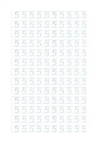 阿拉伯数字1-10.描红.doc 10页