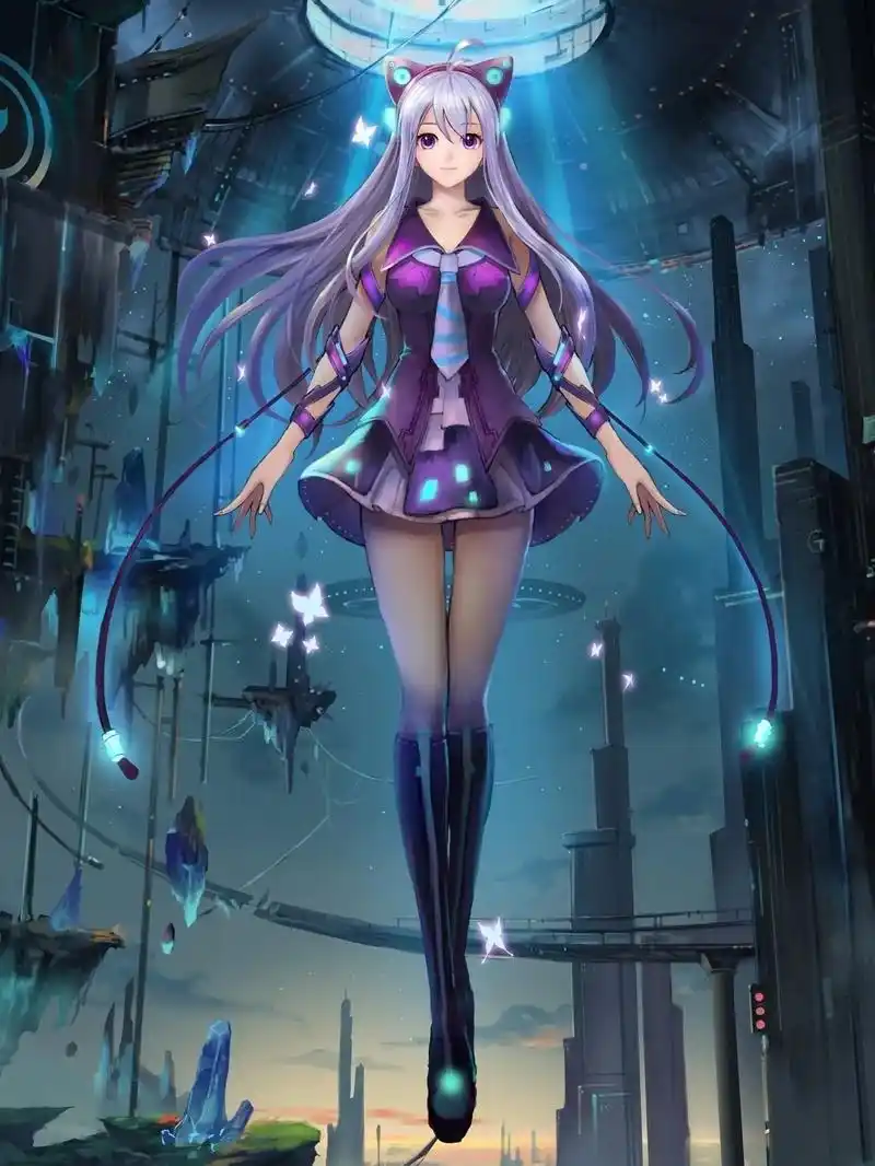 二次元高清壁纸治愈系动漫女神美女