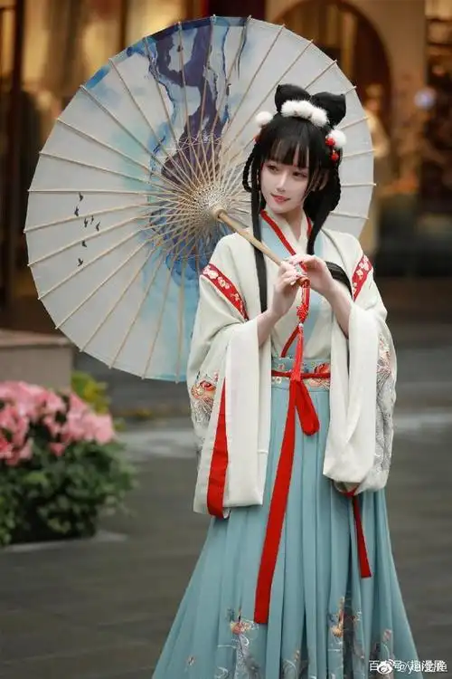 coser yui金鱼_汉服少女