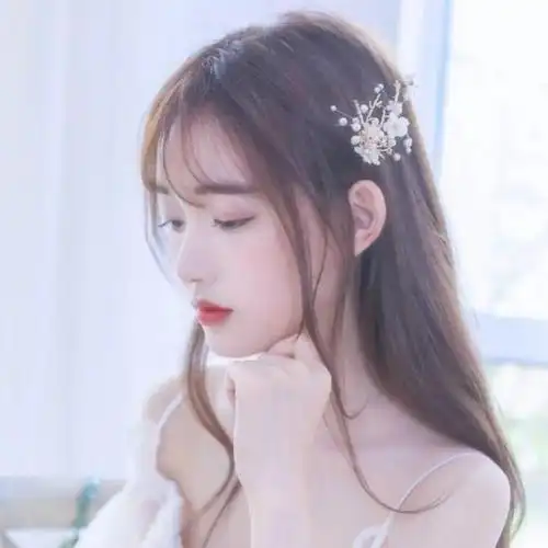 超干净治愈系真人女生头像