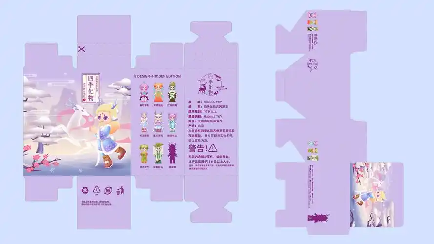 古风萝莉盲盒四季化物