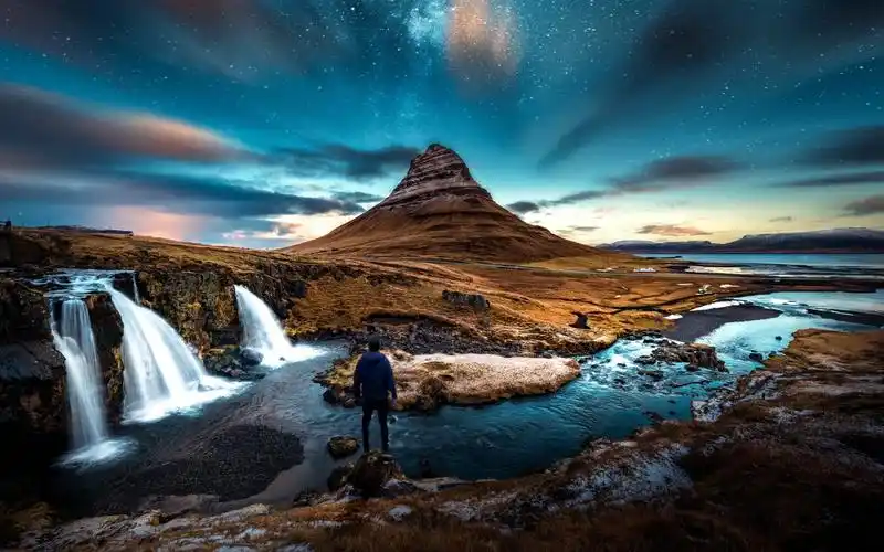 唯美山川自然风光摄影图片高清壁纸