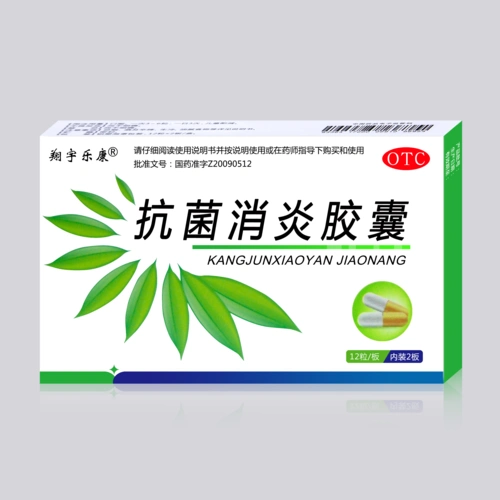 抗菌消炎胶囊[甲]/0.4g*12粒*2板-做好人,做好药,珍诚医药!
