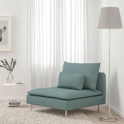 ikea宜家代购soderhamn索德汉单人布艺沙发客厅懒人沙发小户型