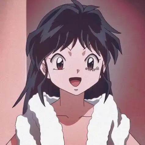 第129期动漫女头:半妖的夜叉姬诸叶二次元女生头像