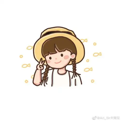 可爱的插画小头像作者@爱画画的ruoyu_高清图集_新浪网