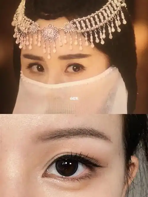 杨幂仿妆肿眼泡能化出几分灵是我的福气