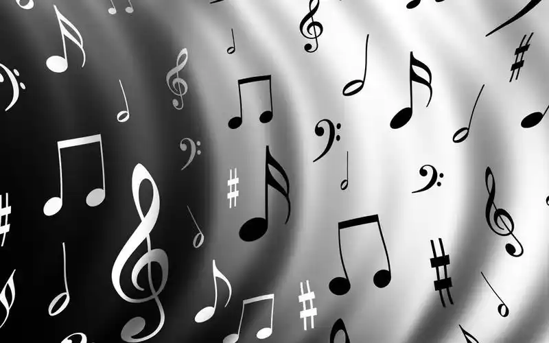 美妙动听音符,音符,音乐,图片大全-壁纸族