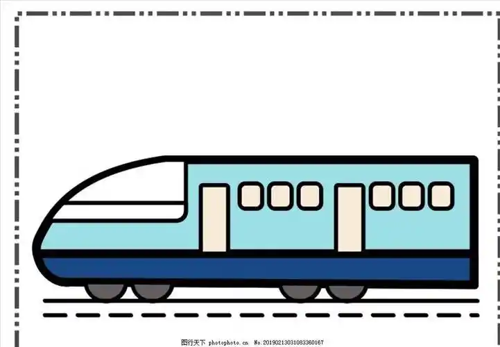 地铁简笔画 地铁简笔画儿童画