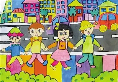 和谐社会简笔画绘画我心中的太空农场简笔画内容图片展示美术课简笔画