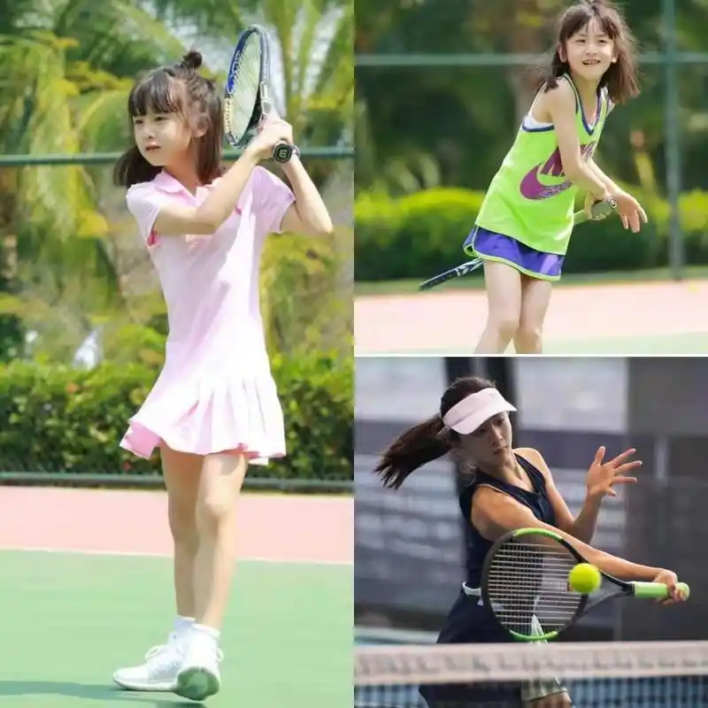 13岁森碟运动照太惊艳!挥拍有力腿部肌肉抢镜,身高已逼近爸爸