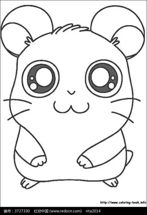 很萌的卡通人物简笔画