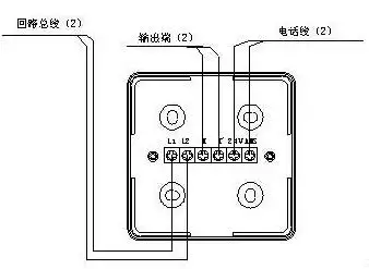 利达手动报警按钮的接线_接线图分享