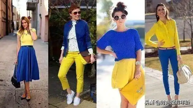 颜色搭配之蓝色系蓝色对比色