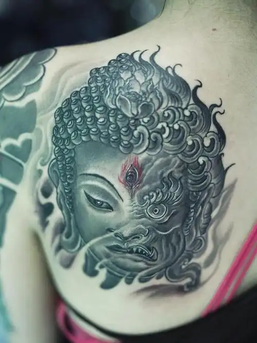 一念之间_纹身图案手稿图片_桑田的纹身作品集