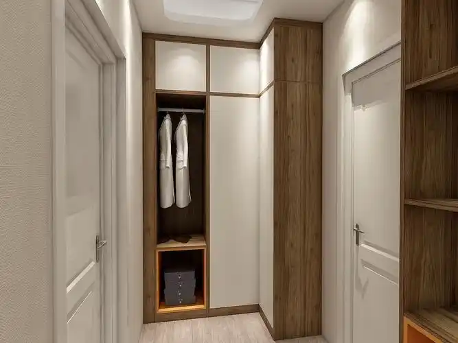 现代风格主卧衣柜