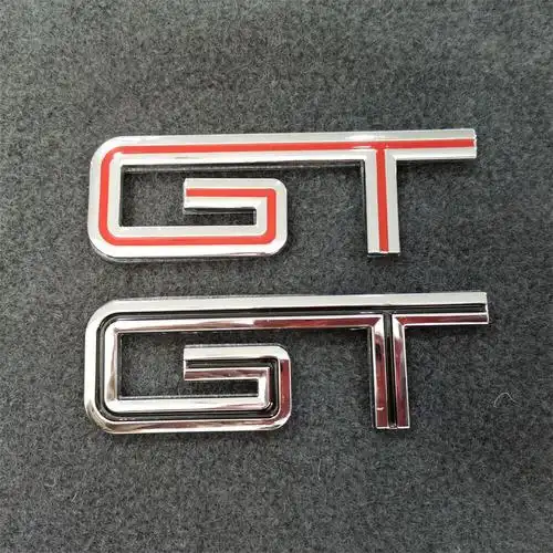 适用于福特野马gt改装汽车车标3d金属立体车尾车身贴跨境现货批发