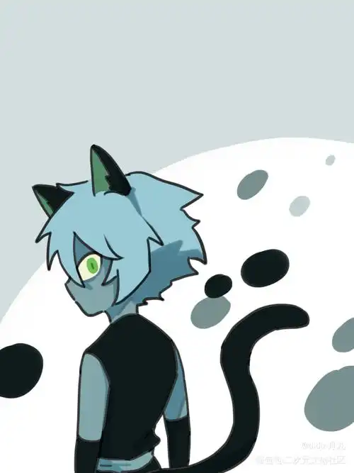 黑毛白毛我都爱