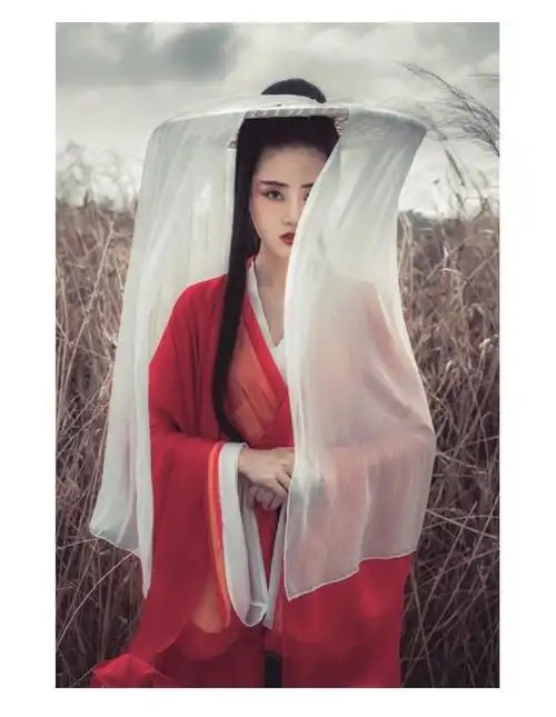 侠女古装女侠客风汉服红色红颜侠服魏晋风仙气飘逸中国