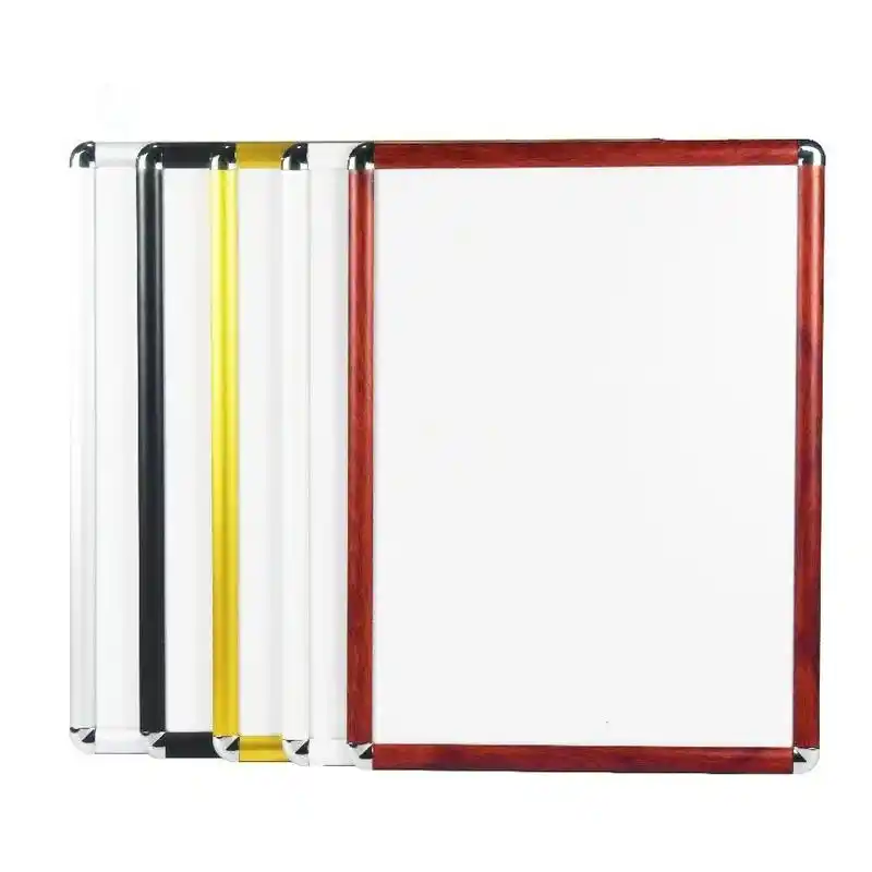 铝合金海报框营业执照框前开启式相框贴心设计用得放心