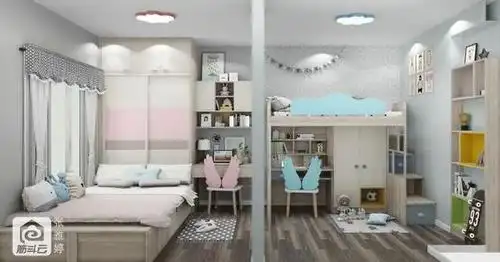 隔断|儿童房|上下床_新浪新闻