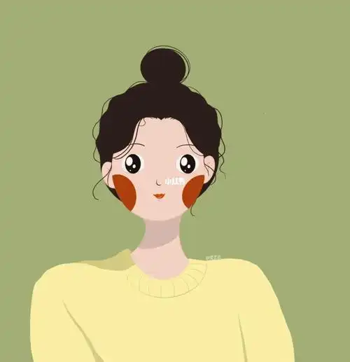 丸子头可可爱爱 没有脑袋#procreate插画分享#我是原创插画师#女生