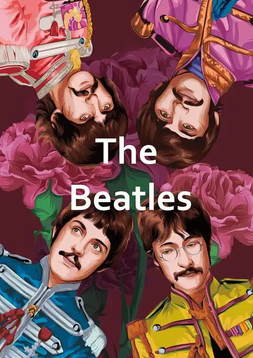 摇滚乐队海报插画设计