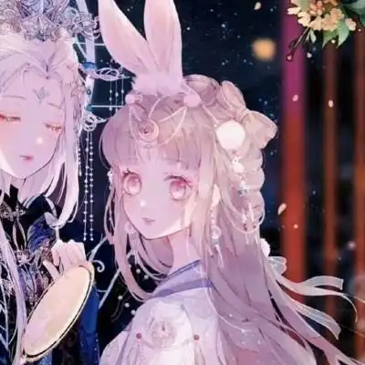 苏柒:绝美惊艳的古风动漫闺蜜头像_卡通动漫头像_我要个性网