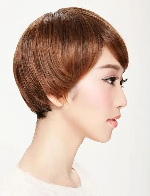 超个性非主流不规则短直发 沙宣bobo头帅气女生