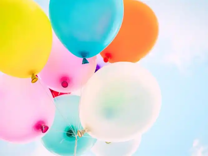 wallpaper some balloons, colorful, sky 3840x2160 uhd 4k picture