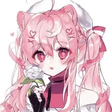 动漫紫系少女头像可爱